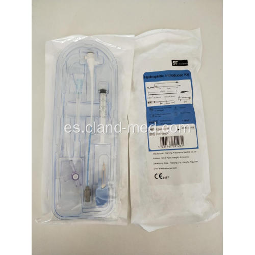 Kits de envoltura hidrófilos médicos desechables 4-6F